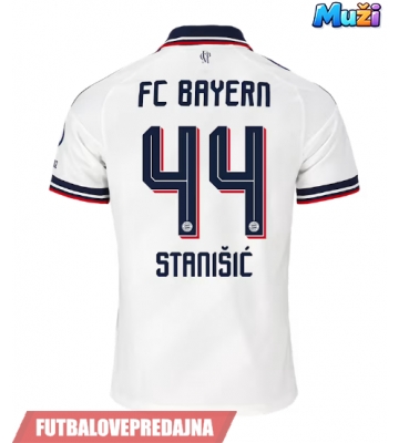 Lacne Muži Futbalové dres Bayern Munich Josip Stanisic #44 2026-27 Krátky Rukáv - Preč